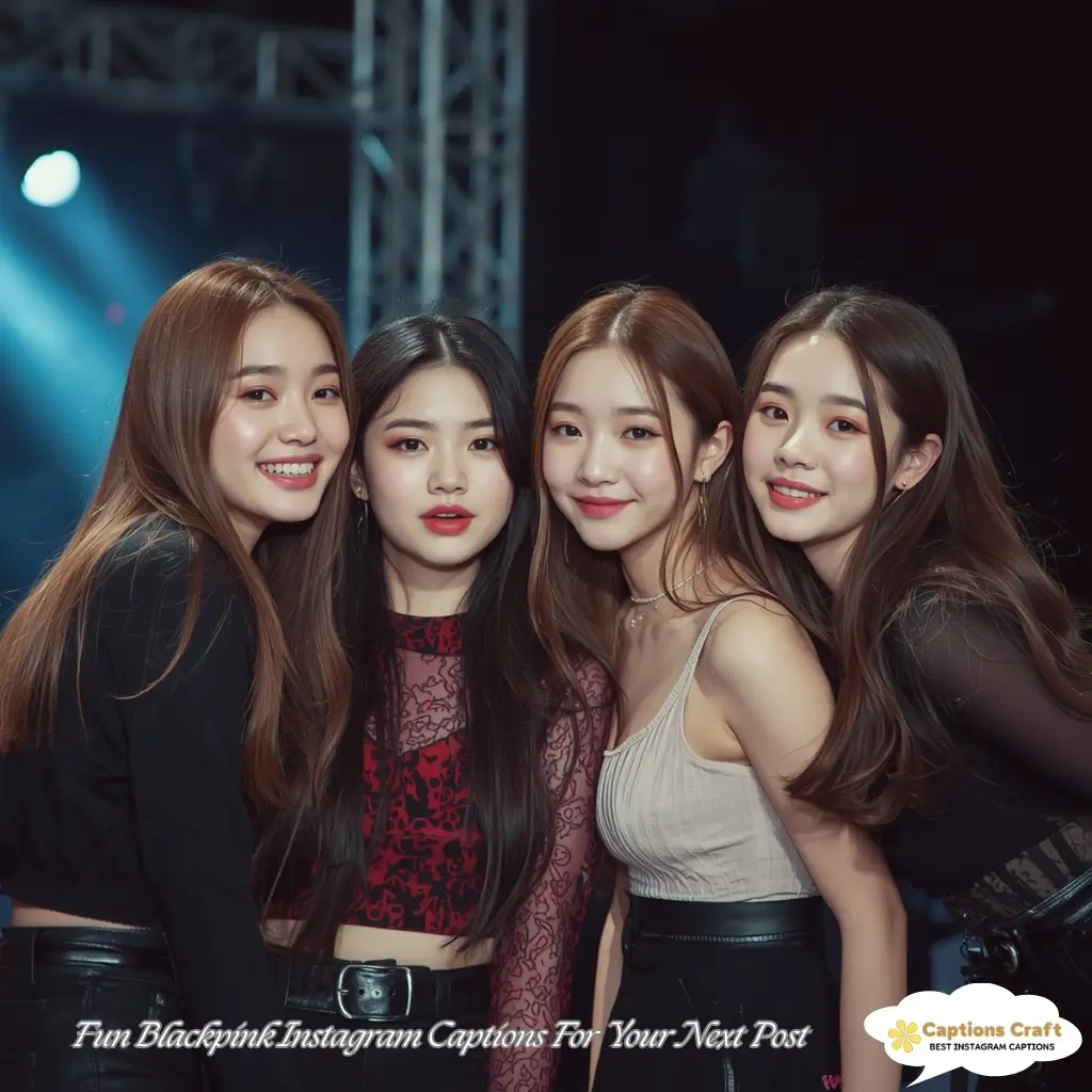 Unforgettable Blackpink Captions For Instagram and Quotes with 149+ Unique Flair