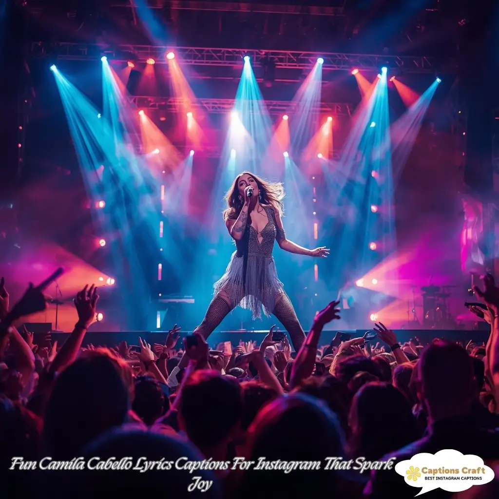 127+ Catchy Camila Cabello Lyrics Captions For Instagram That Spark Joy