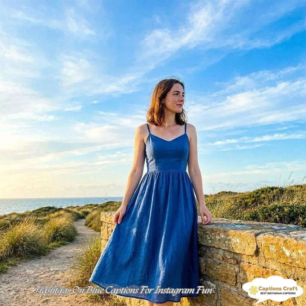 Creative Blue Captions For Instagram That Shine Like 125+ Stars