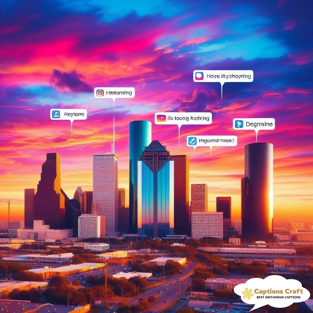 Heartfelt Houston Captions Celebrating Life