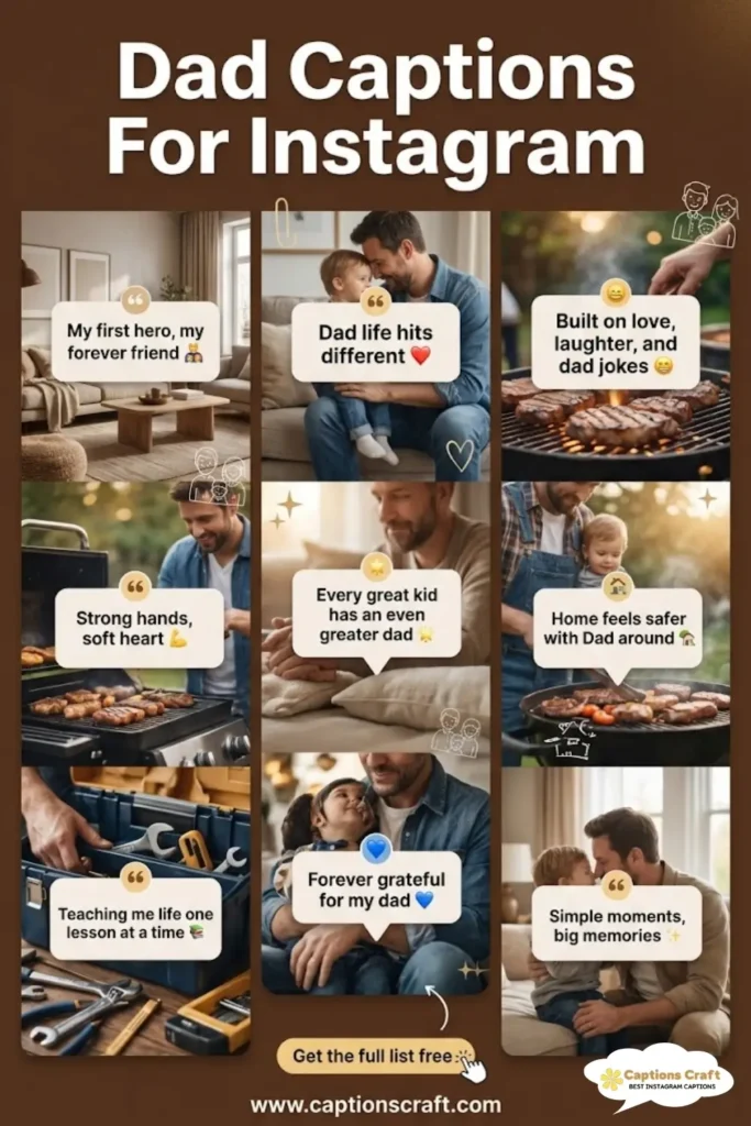 Dad Captions For Instagram and Quotes That Will Make You Smile 127+ Times Over