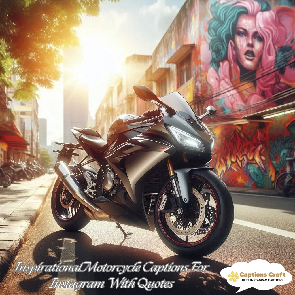 129+ Powerful Motorcycle Captions For Instagram and Inspiring Quotes