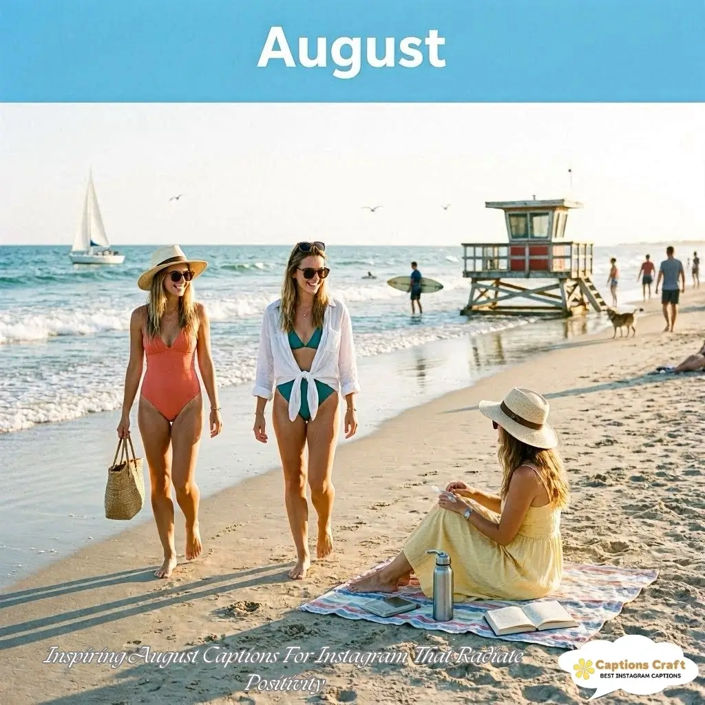 Creative August Captions For Instagram and Quotes to Spark Joy 143+ Times in 2026
