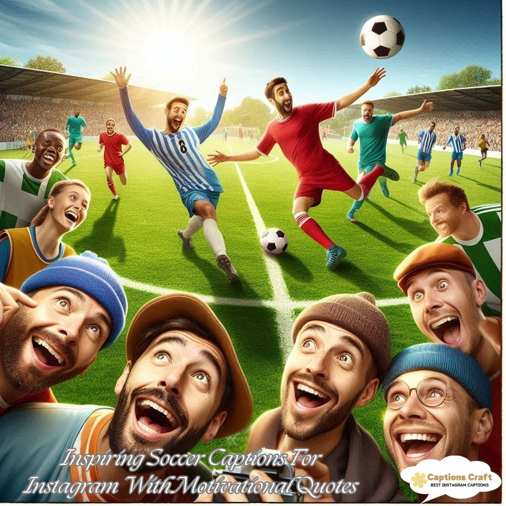 Inspiring Soccer Captions For Instagram With Motivational Quotes