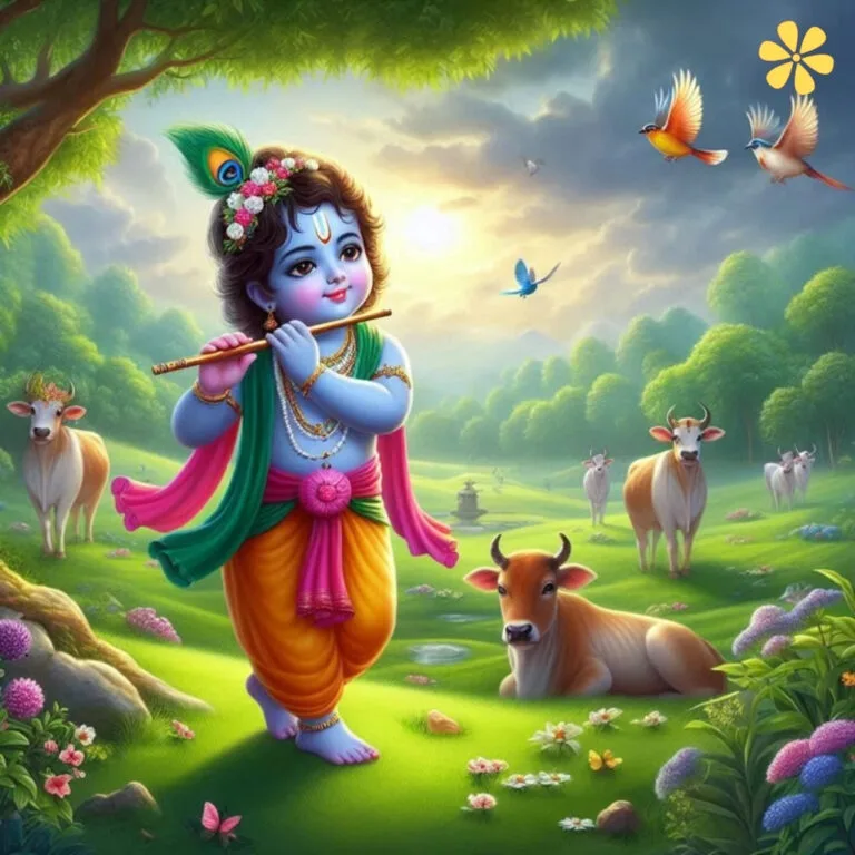 135+ Divine Krishna Captions For Instagram to Inspire Your Feed