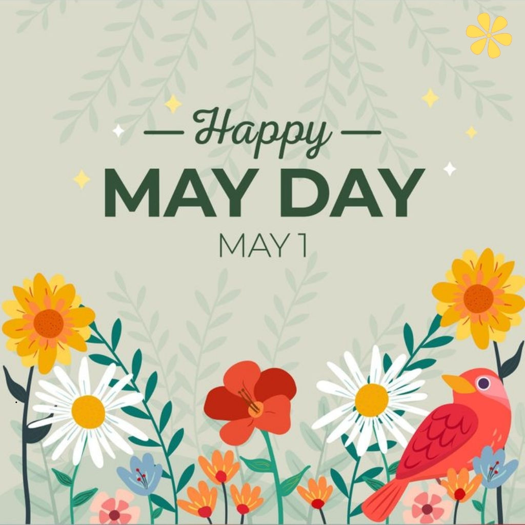 May Day Captions