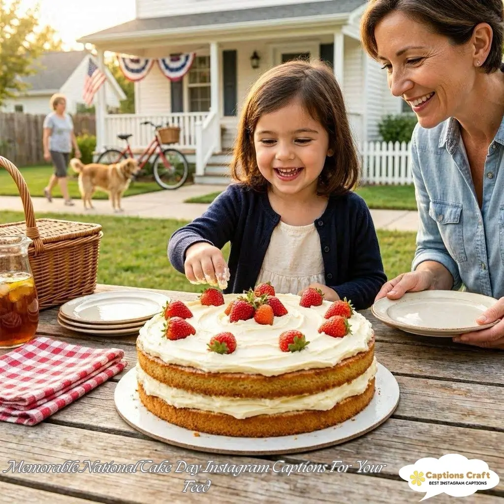 123+ Delightful National Cake Day Captions and Quotes to Sweeten Your Feed