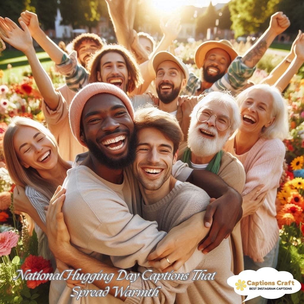 135+ Heartwarming National Hugging Day Captions and Quotes to Spread Love