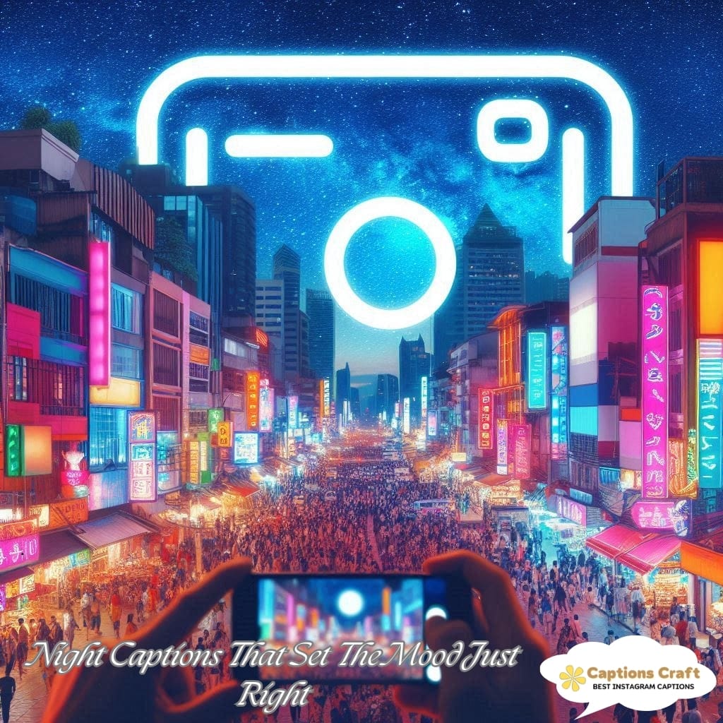 127+ Magical Night Captions For Instagram That Shine With Quotes