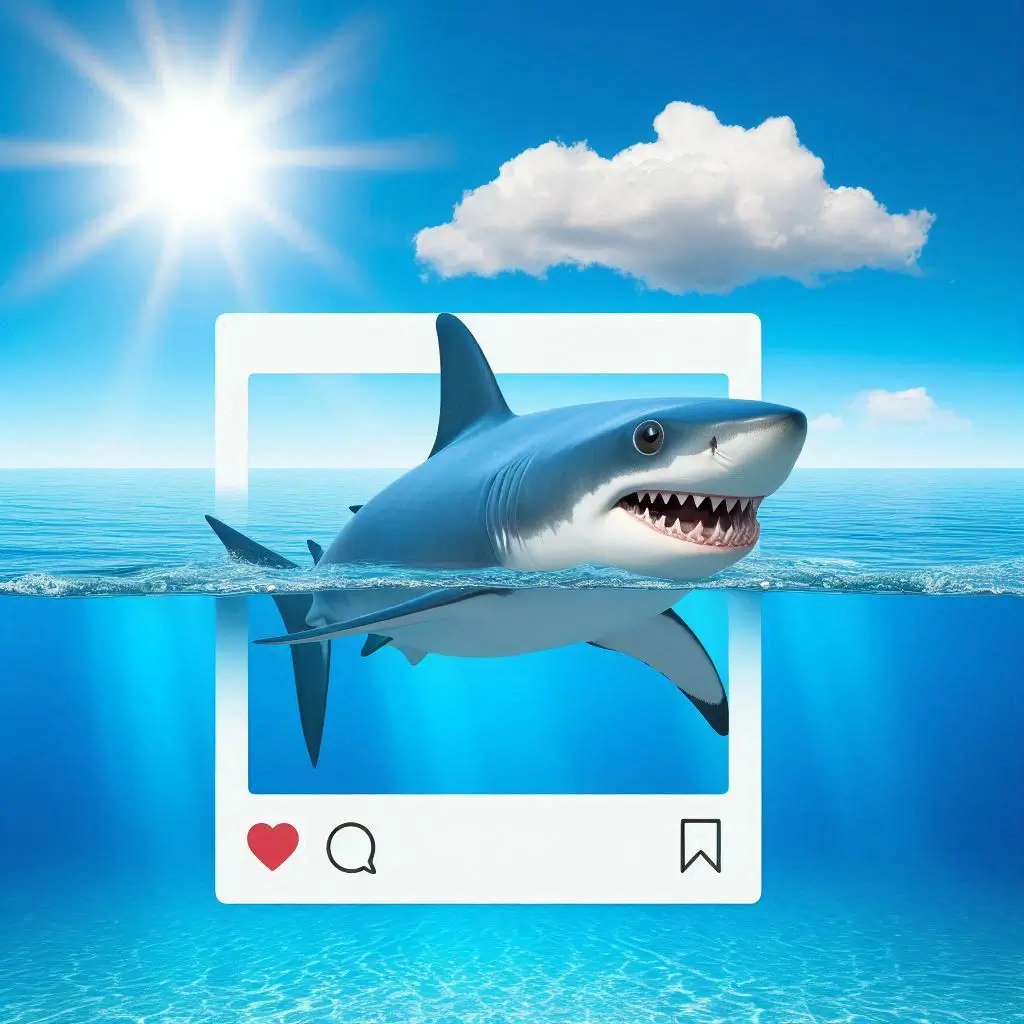 Playful Shark Captions For Fun Summer Vibes