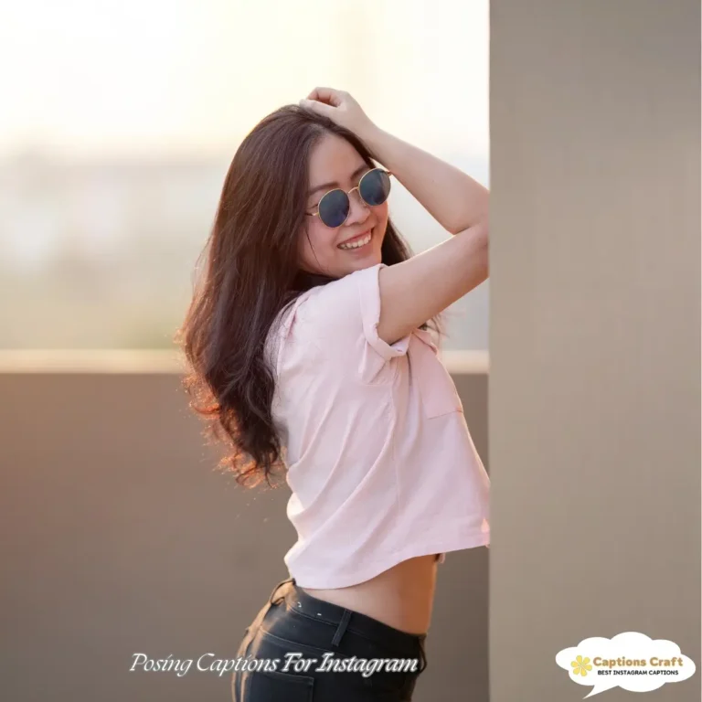 Posing Captions For Instagram