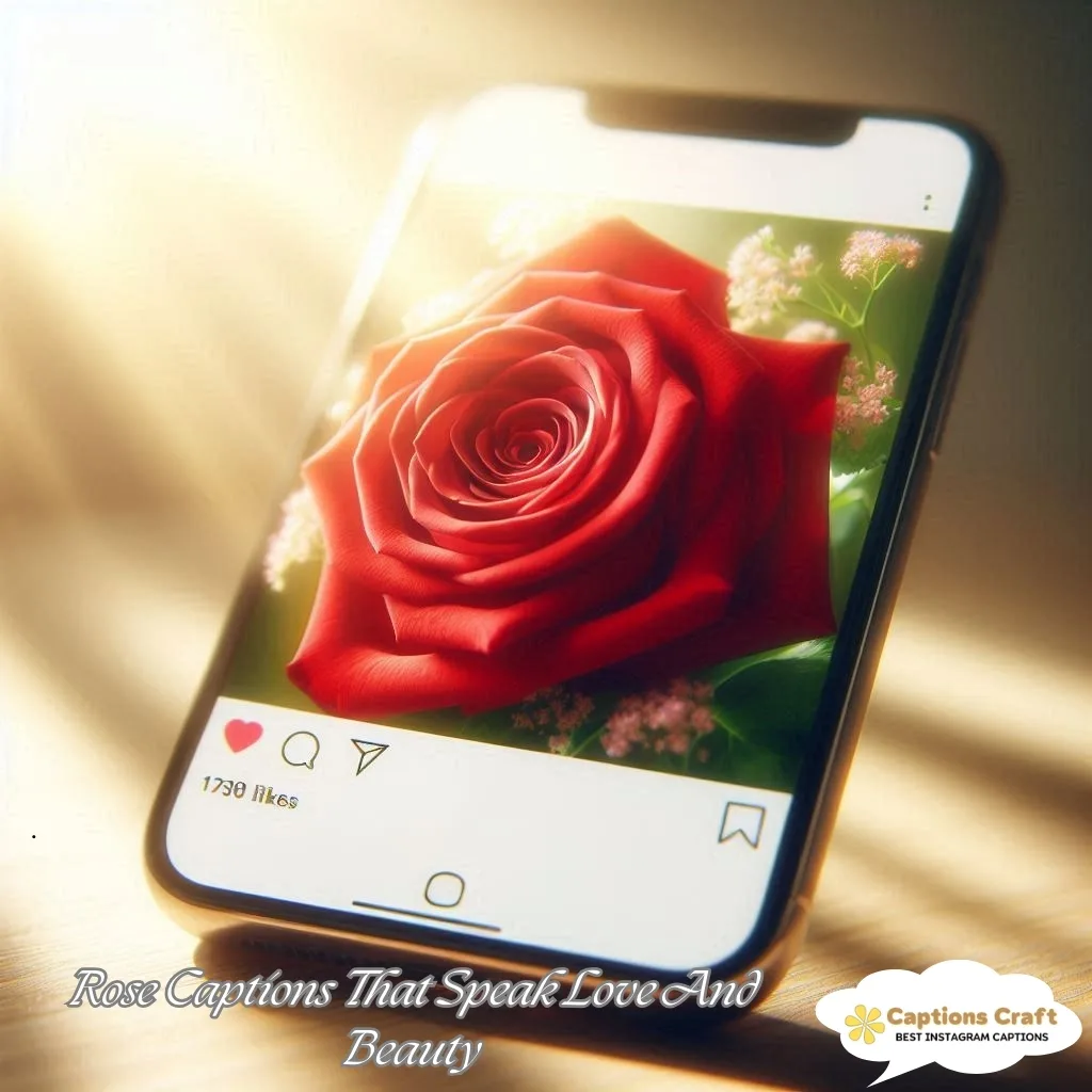 149+ Enchanting Rose Captions For Instagram and Quotes to Brighten Your Feed