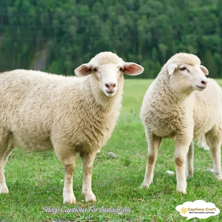 Sheep Captions For Instagram