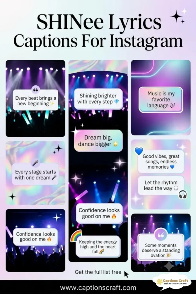 127+ Powerful Shinee Lyrics Captions For Instagram and Quotes That Inspire in 2026