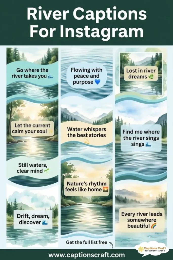 143+ Inspiring River Captions For Instagram and Quotes to Capture Nature's Beauty