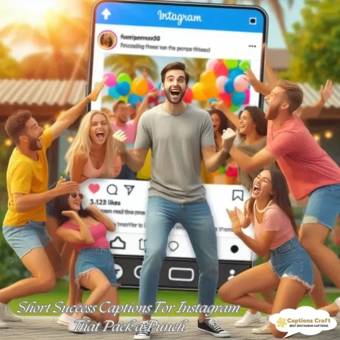 Short Success Captions For Instagram That Pack a Punch