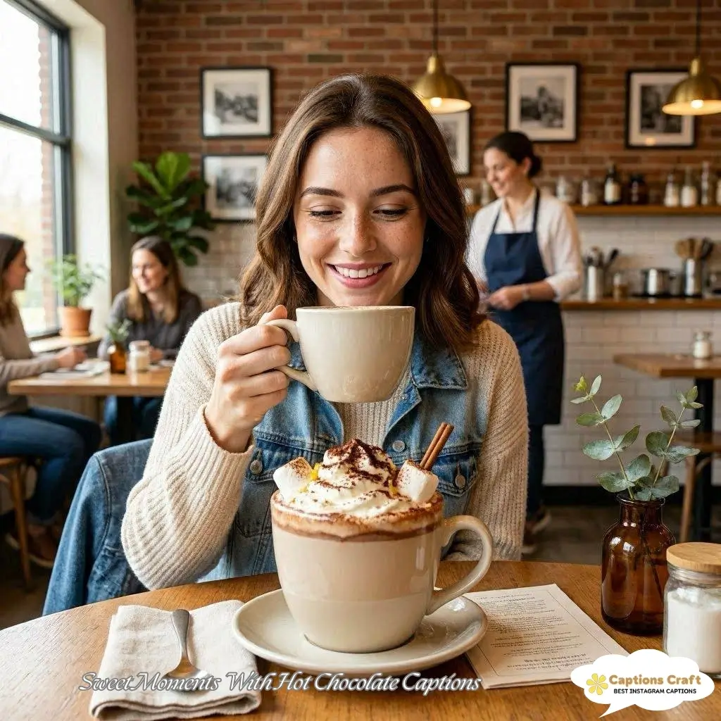 135+ Cozy Hot Chocolate Captions For Instagram and Quotes That Warm Your Heart