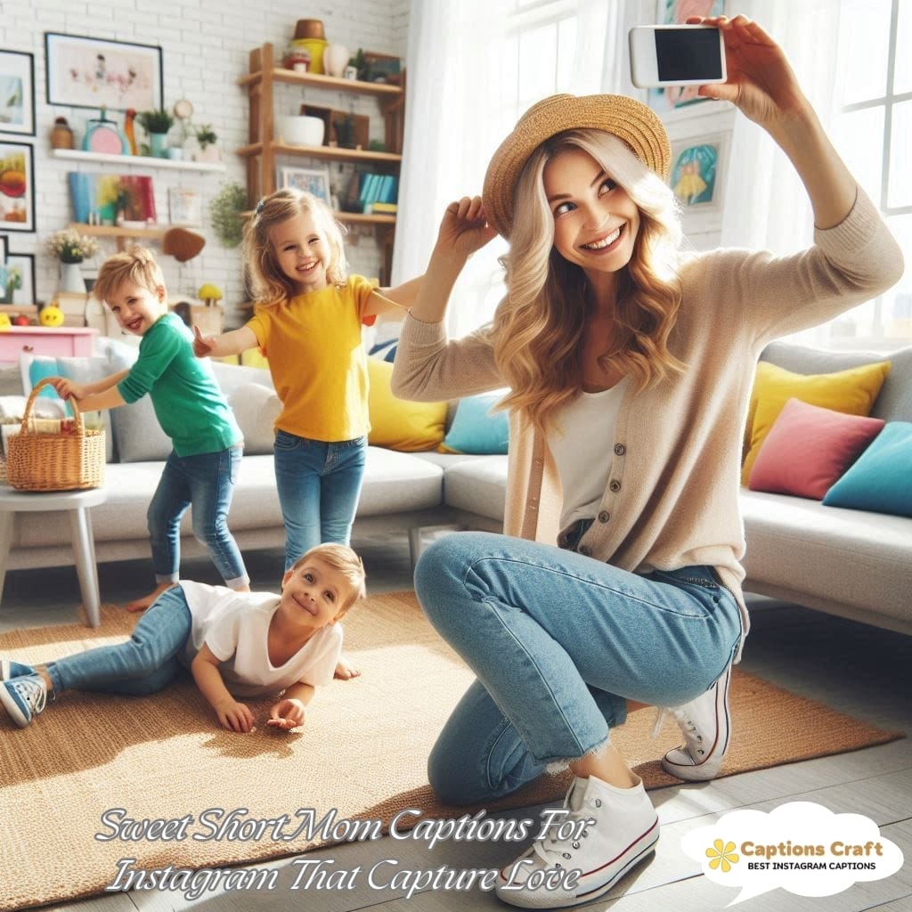 Sweet Short Mom Captions For Instagram That Capture Love