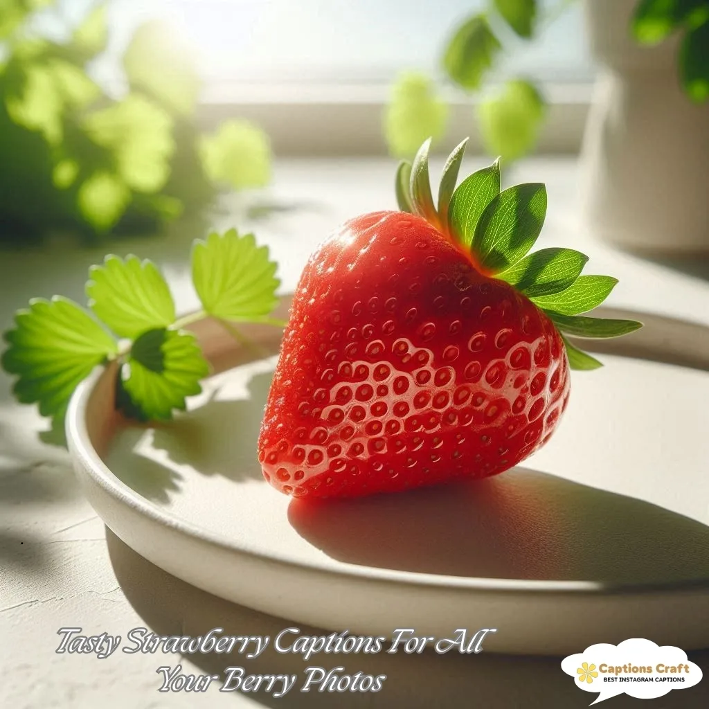 135+ Sweet Strawberry Captions For Instagram and Quotes to Brighten Your Feed