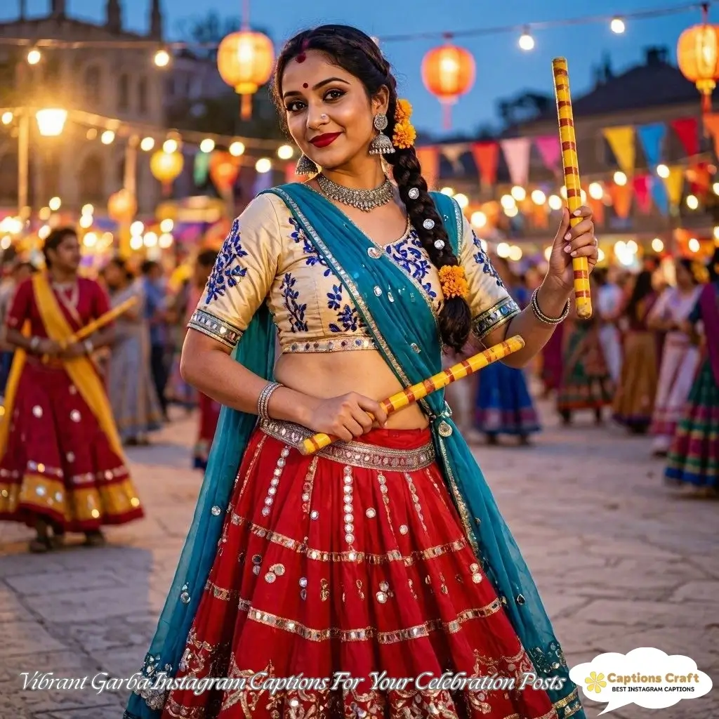 135+ Creative Garba Captions For Instagram That Celebrate Your Dance Spirit