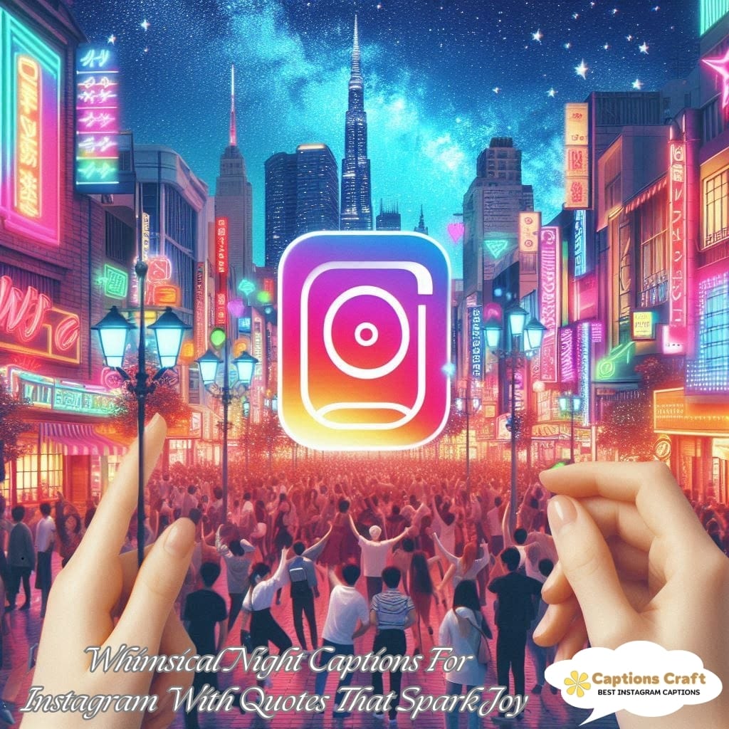 127+ Magical Night Captions For Instagram That Shine With Quotes