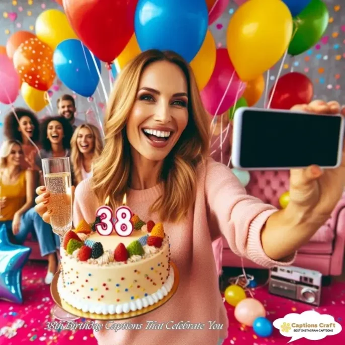 38th Birthday Captions That Celebrate You