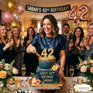139+ Stylish 42nd Birthday Captions For Instagram To Mark Turning 42