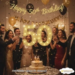 125+ Stylish 50th Birthday Captions For Instagram And Quotes To Rock The Big Five-Oh