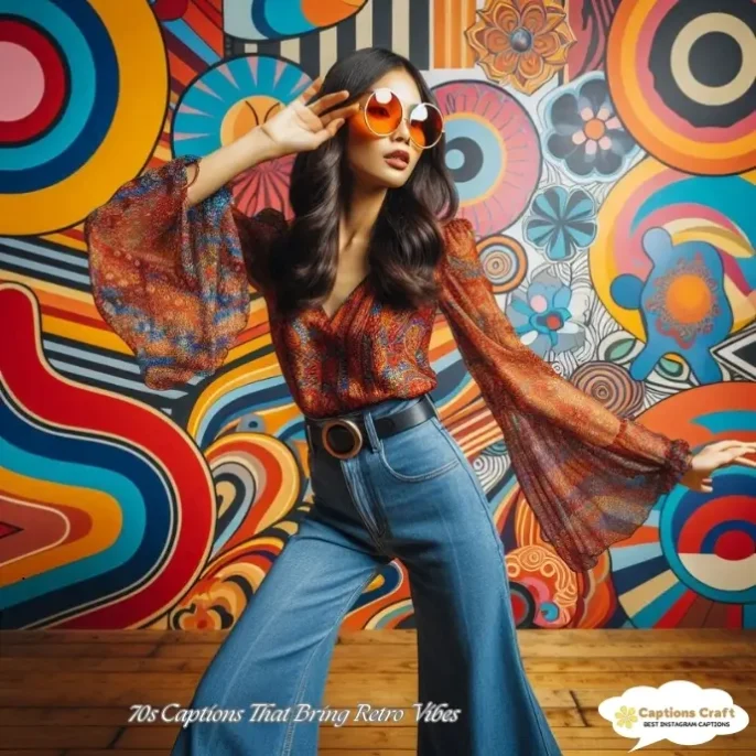 70s Captions That Bring Retro Vibes