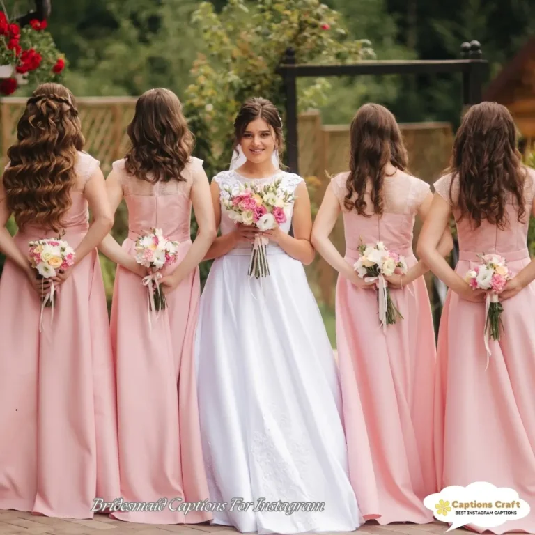 Bridesmaid Captions For Instagram