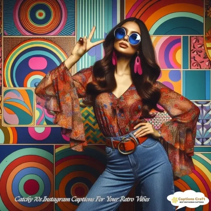 Catchy 70s Instagram Captions For Your Retro Vibes