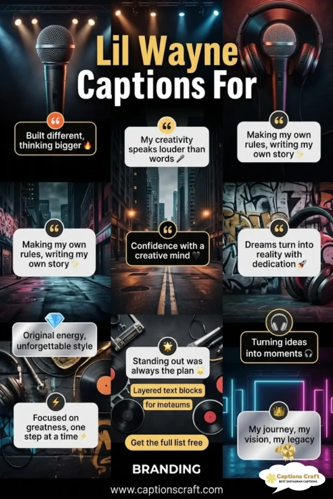 123+ Vibes and Flow with Lil Wayne Captions For Instagram and Quotes You Need Now in 2026