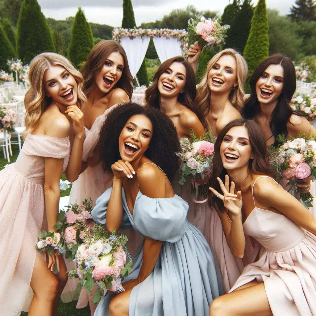 Charming Captions For Bridesmaid Events To Remember