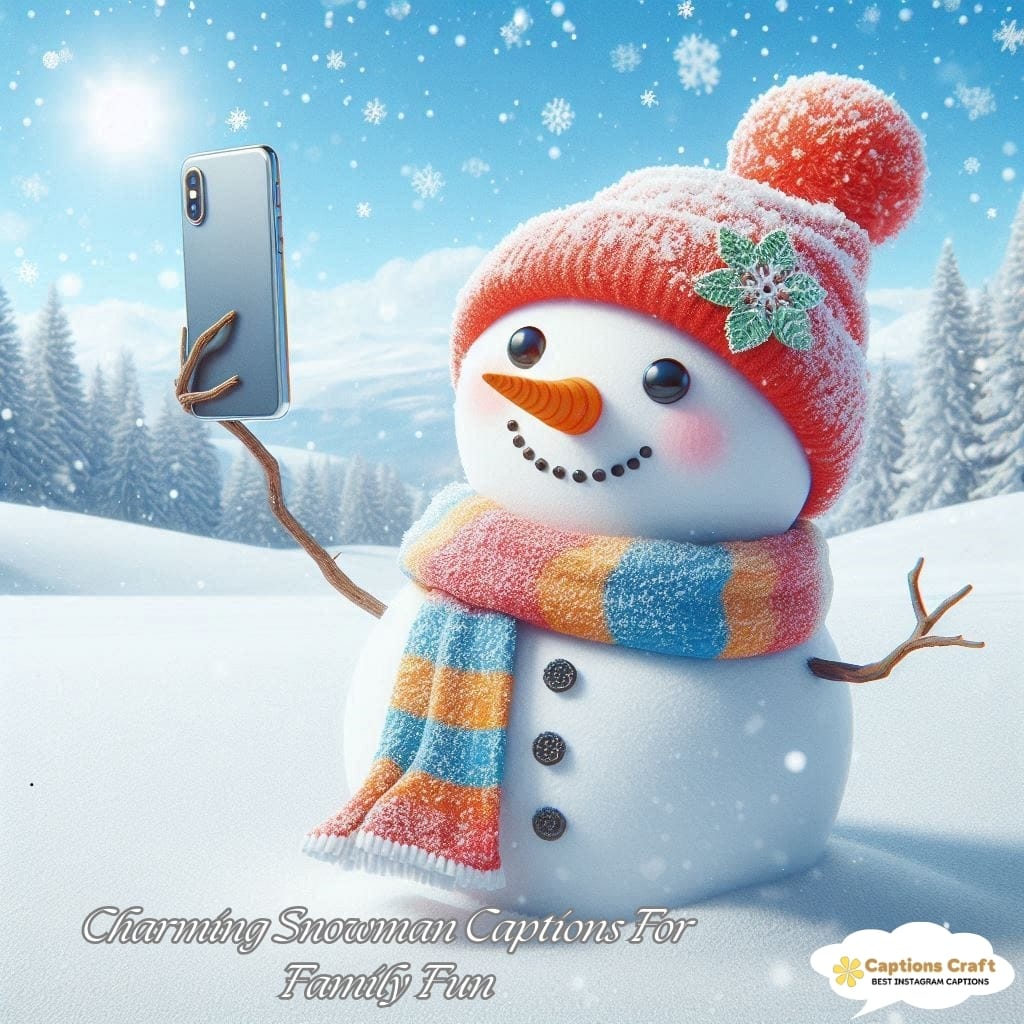 145+ Magical Snowman Captions For Instagram and Quotes to Spark Joy
