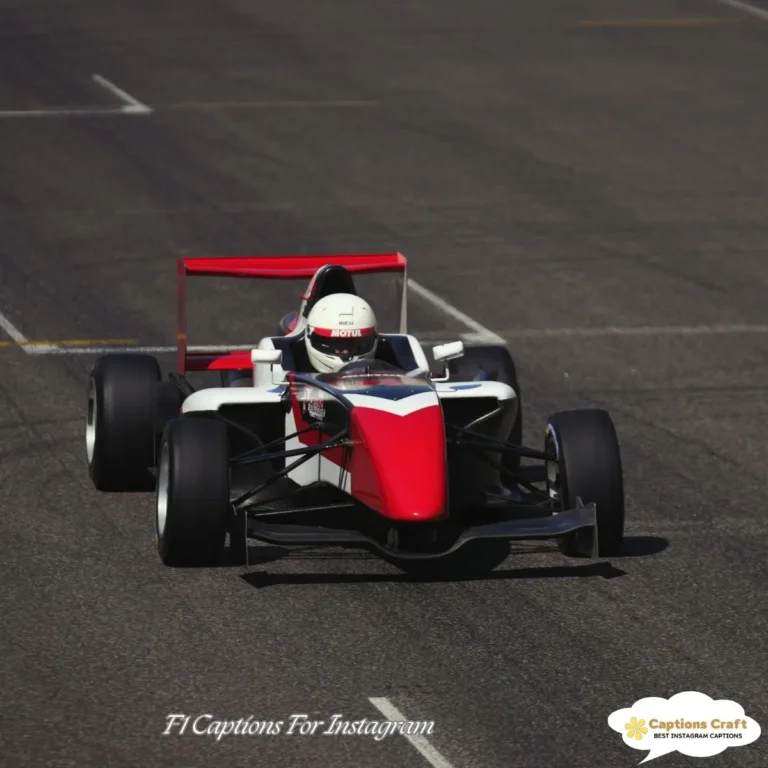F1 Captions For Instagram