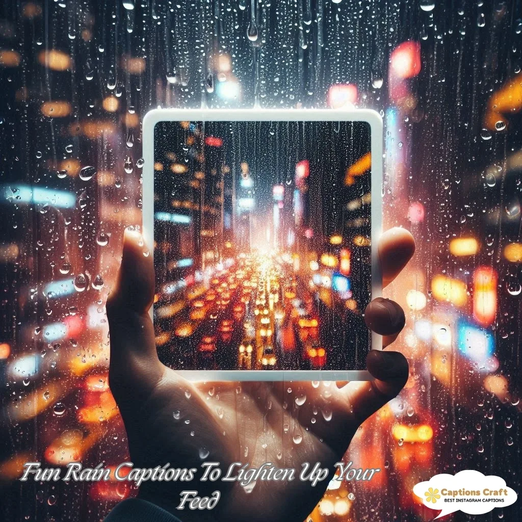 137+ Magical Rain Captions For Instagram and Inspiring Quotes to Brighten Your Day