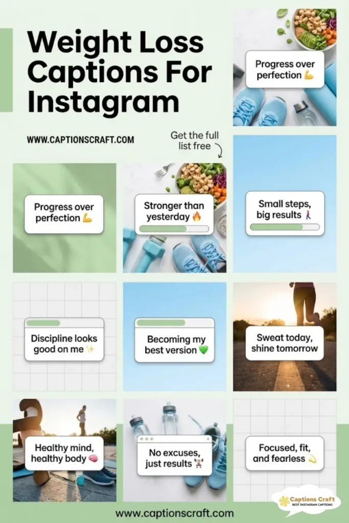 125+ Powerful Weight Loss Captions For Instagram That Inspire and Motivate Quotes