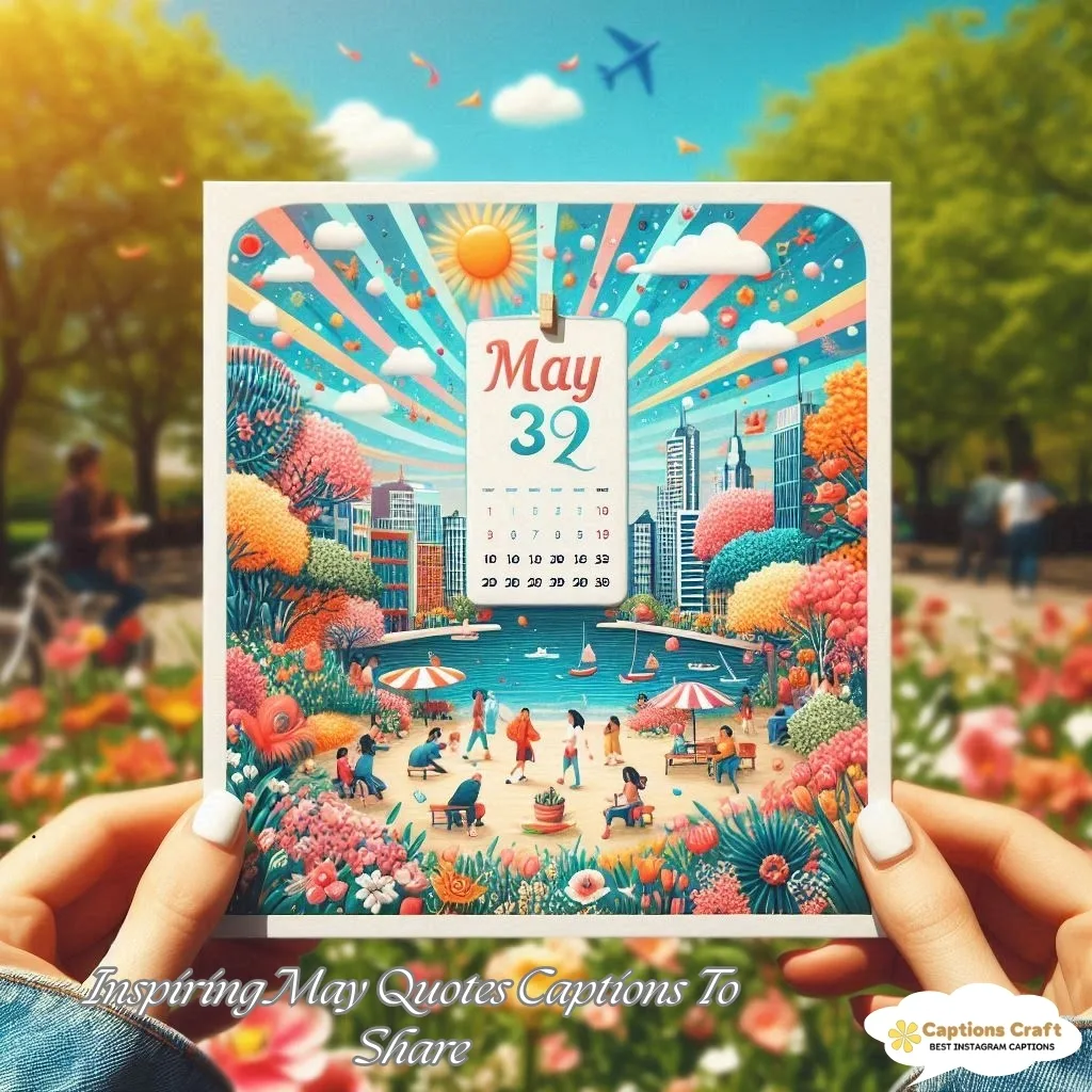 135+ Inspiring May Captions For Instagram and Quotes to Brighten Your Feed