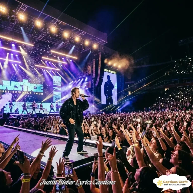 Justin Bieber Lyrics Captions
