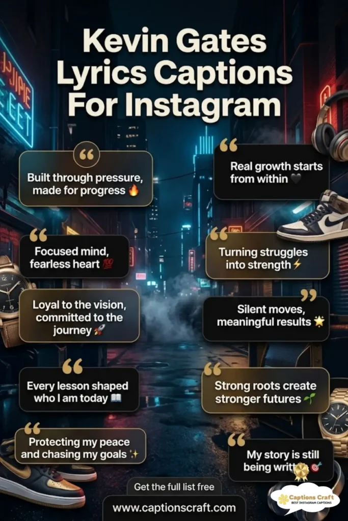 147+ Powerful Kevin Gates Lyrics Captions For Instagram And Quotes That Inspire You in 2026