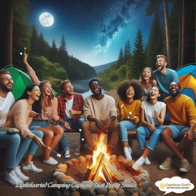 Lighthearted Camping Captions That Bring Smiles