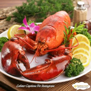 123+ Delicious Lobster Captions For Instagram and Quotes That Will Make You Crave More