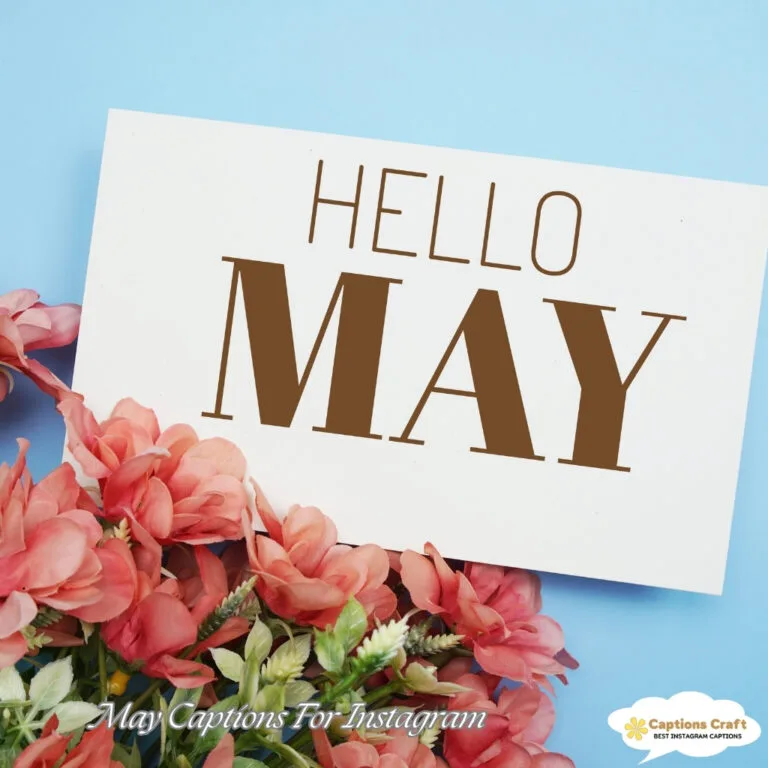 135+ Inspiring May Captions For Instagram and Quotes to Brighten Your Feed