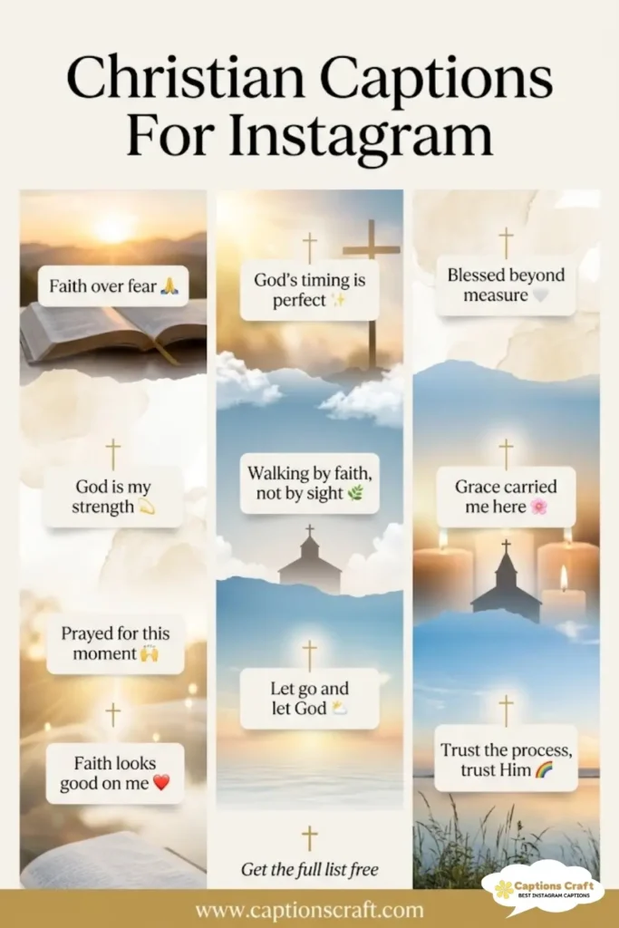 137+ Uplifting Christian Captions For Instagram And Quotes With Godly Love