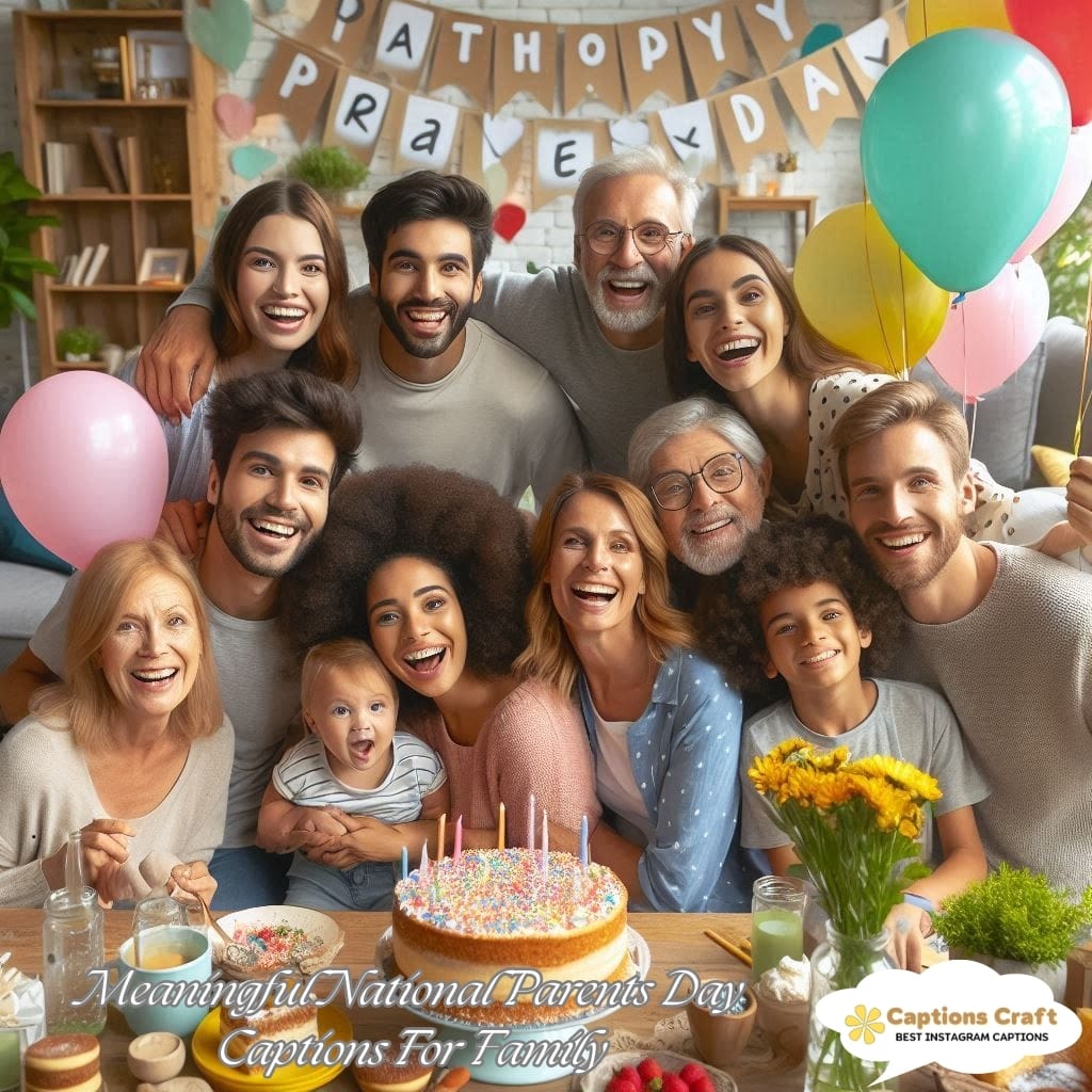 Meaningful National Parents Day Captions For Family