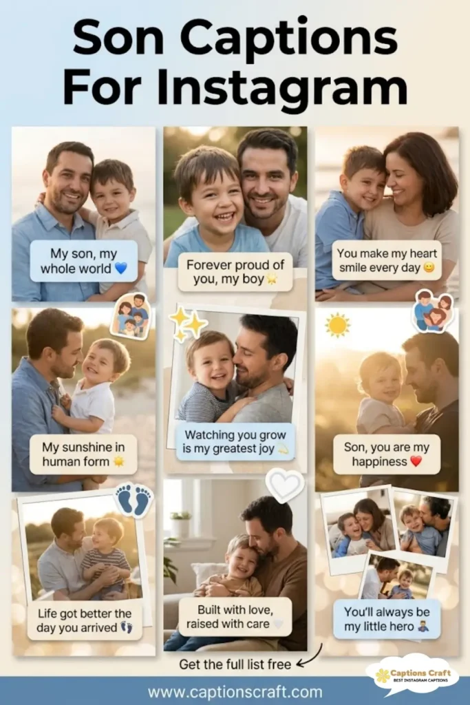 125+ Inspiring Son Captions For Instagram and Quotes to Share Your Love