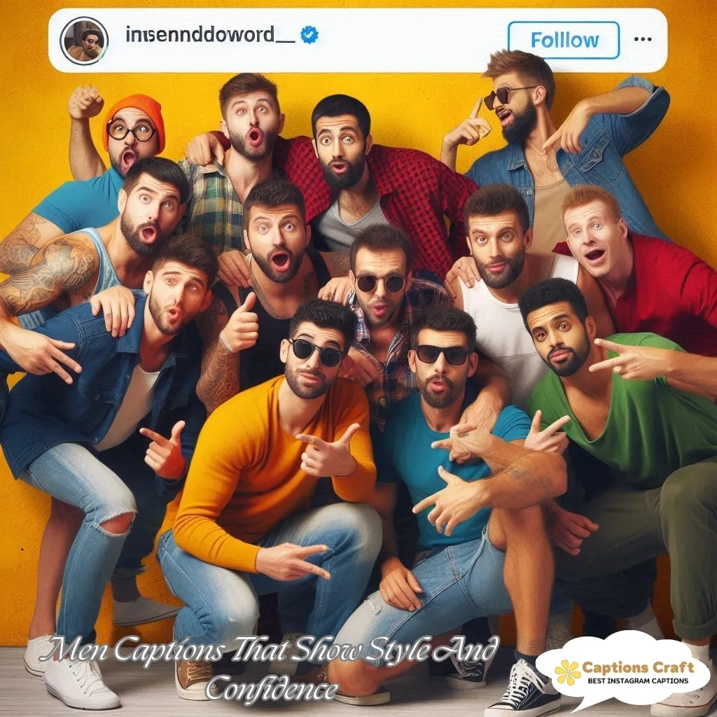 139+ Dynamic Men Captions For Instagram and Quotes to Boost Your Style