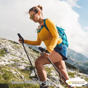 143+ Inspiring National Hiking Day Captions and Quotes for Nature Lovers