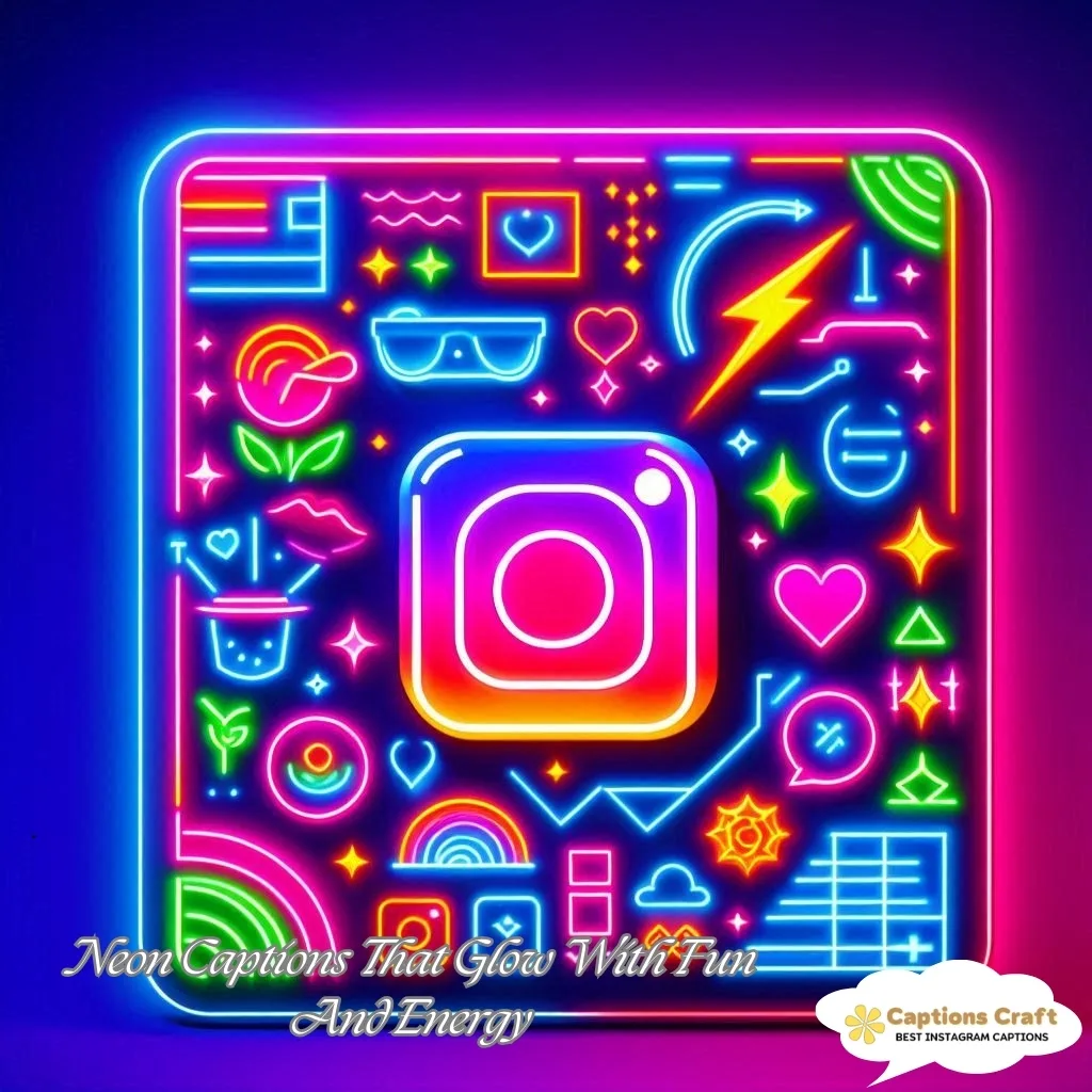 137+ Radiant Neon Captions For Instagram and Quotes to Brighten Your Feed