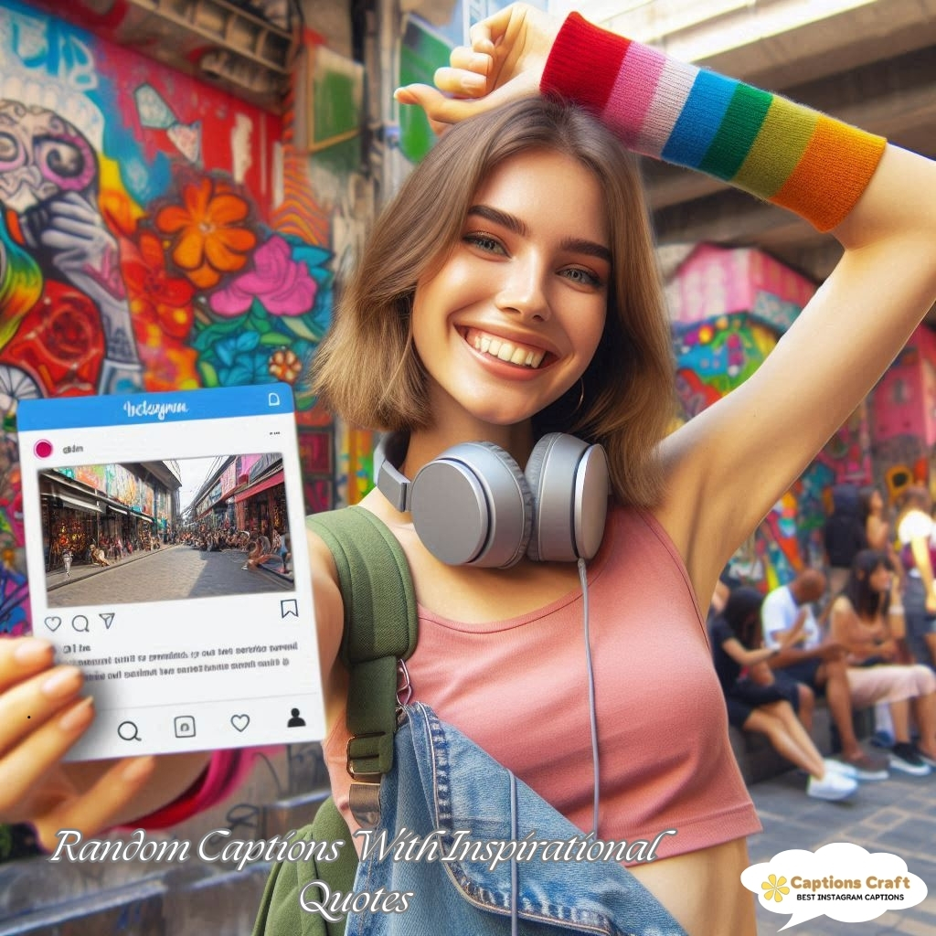 Random Captions With Inspirational Quotes